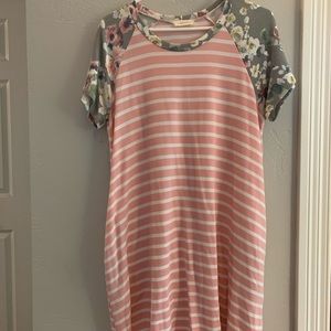 Boutique dress- pattern mix